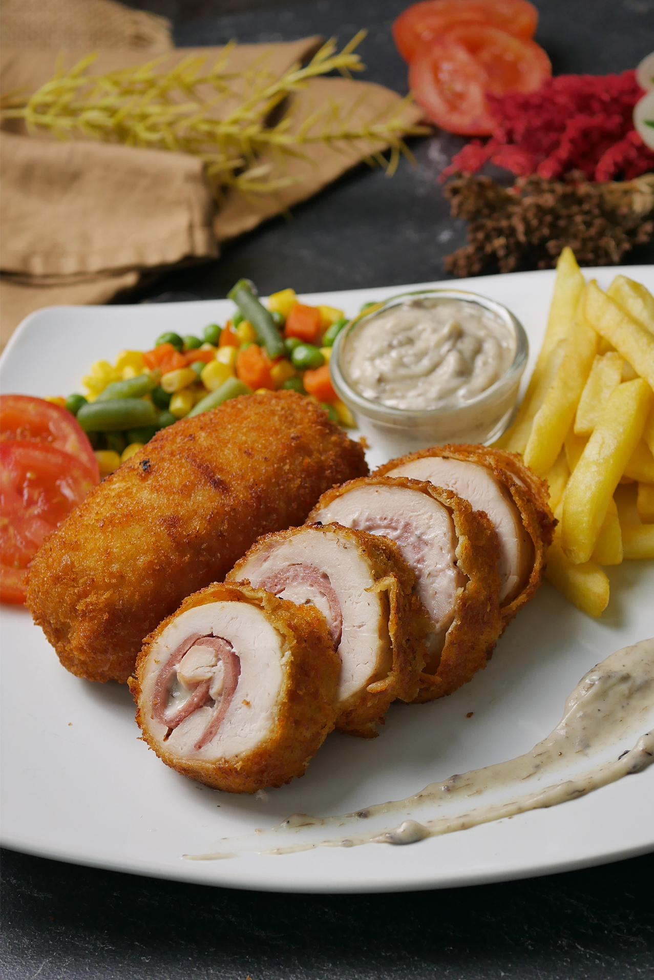 Truffle Chicken Cordon Bleu